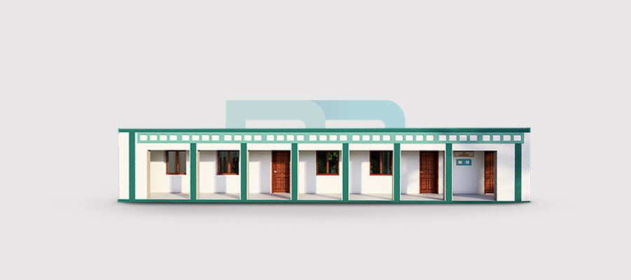 7 classroom school (315 sqm)